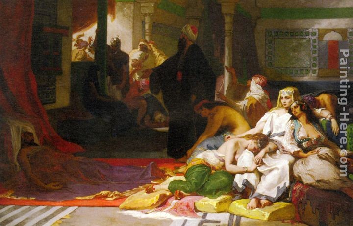 Fernand-Anne Piestre Cormon In Mourning